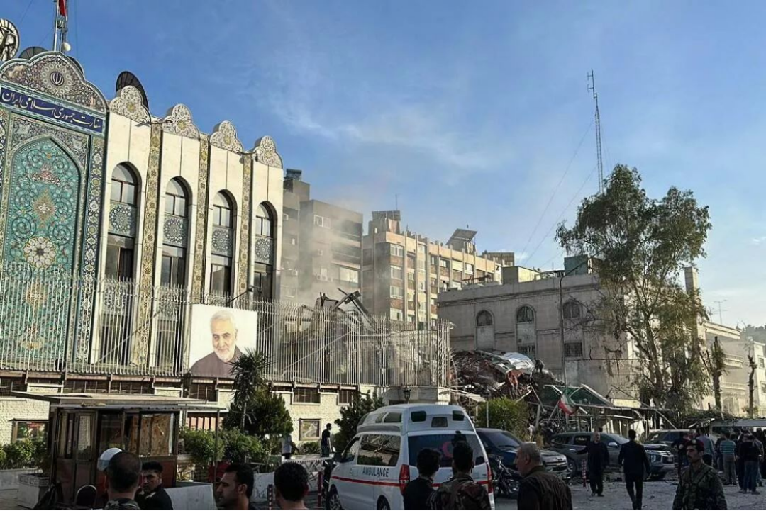 中方回应以色列空袭伊朗驻叙使馆