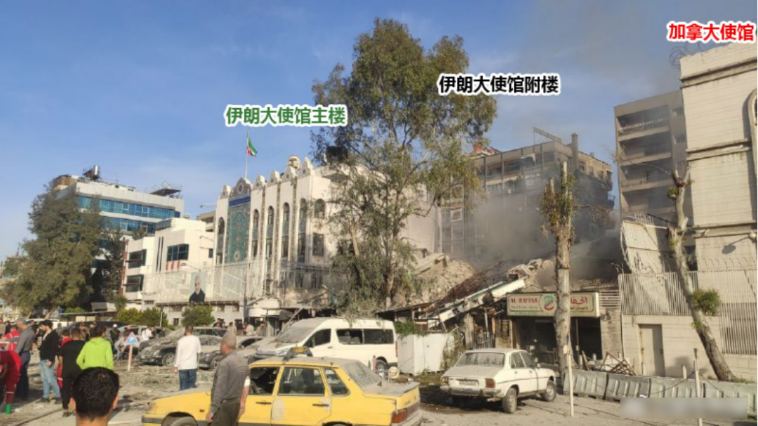 中方回应以色列空袭伊朗驻叙使馆